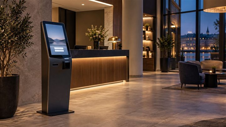 Check-in-Terminal als Self-Service-Lösung für Hotels und weitere Branchen