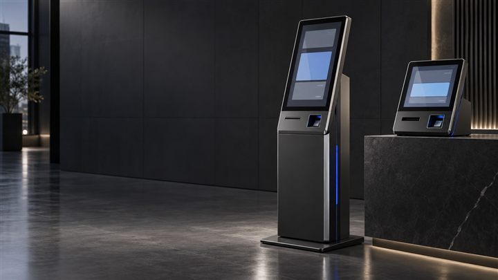 Freistehende und kompakte Check-in-Terminals für den direkten Hardwarekauf